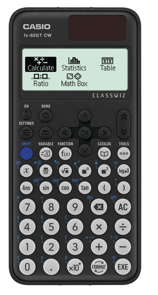 Casio Classwiz Scientific Calculator Dual Powered FX-85GTCW-W-UT - NWT FM SOLUTIONS - YOUR CATERING WHOLESALER