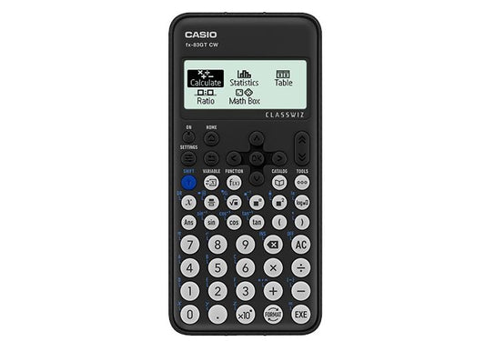Casio Classwiz Scientific Calculator Black  FX-83GTCW-W-UT - NWT FM SOLUTIONS - YOUR CATERING WHOLESALER