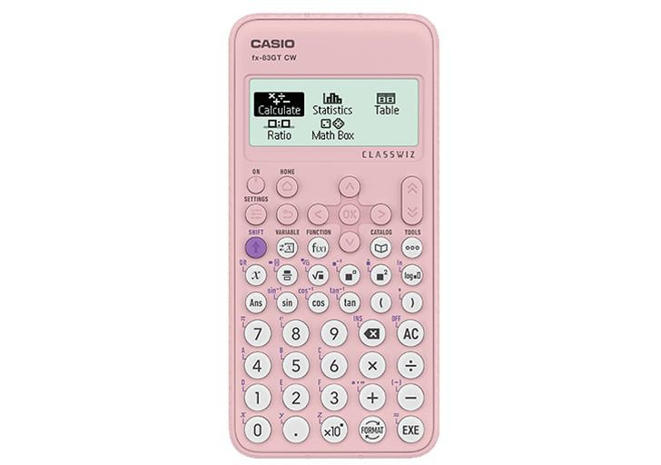 Casio Classwiz Scientific Calculator Pink FX-83GTCW-PK-W-UT - NWT FM SOLUTIONS - YOUR CATERING WHOLESALER
