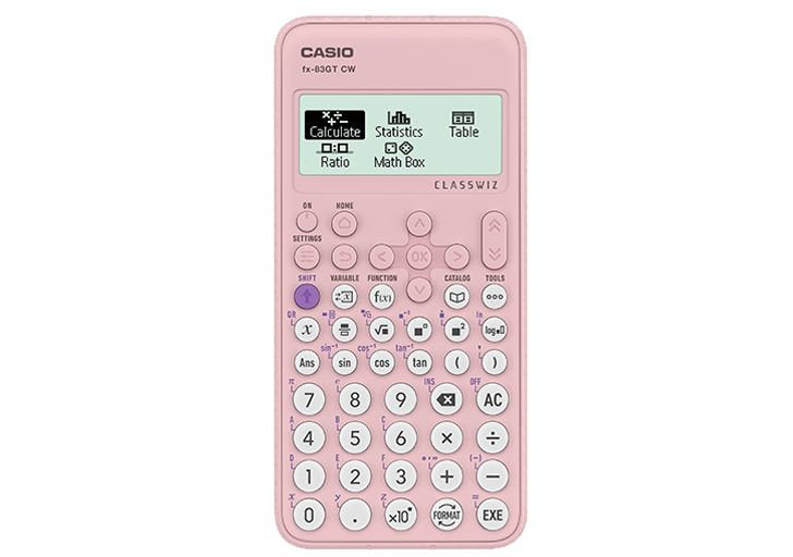 Casio Classwiz Scientific Calculator Pink  FX-83GTCW-PK-W-UT - NWT FM SOLUTIONS - YOUR CATERING WHOLESALER
