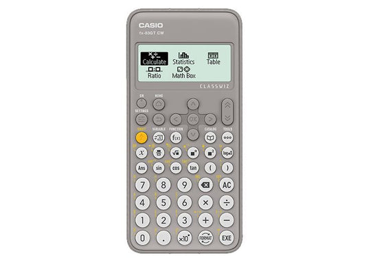 Casio Classwiz Scientific Calculator Grey  FX-83GTCW-GY-W-UT - NWT FM SOLUTIONS - YOUR CATERING WHOLESALER