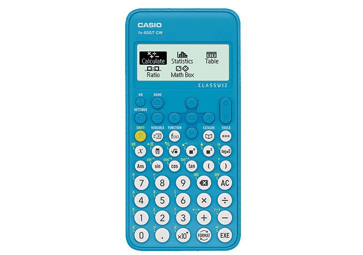 Casio Classwiz Scientific Calculator Blue FX-83GTCW-BU-W-UT - NWT FM SOLUTIONS - YOUR CATERING WHOLESALER