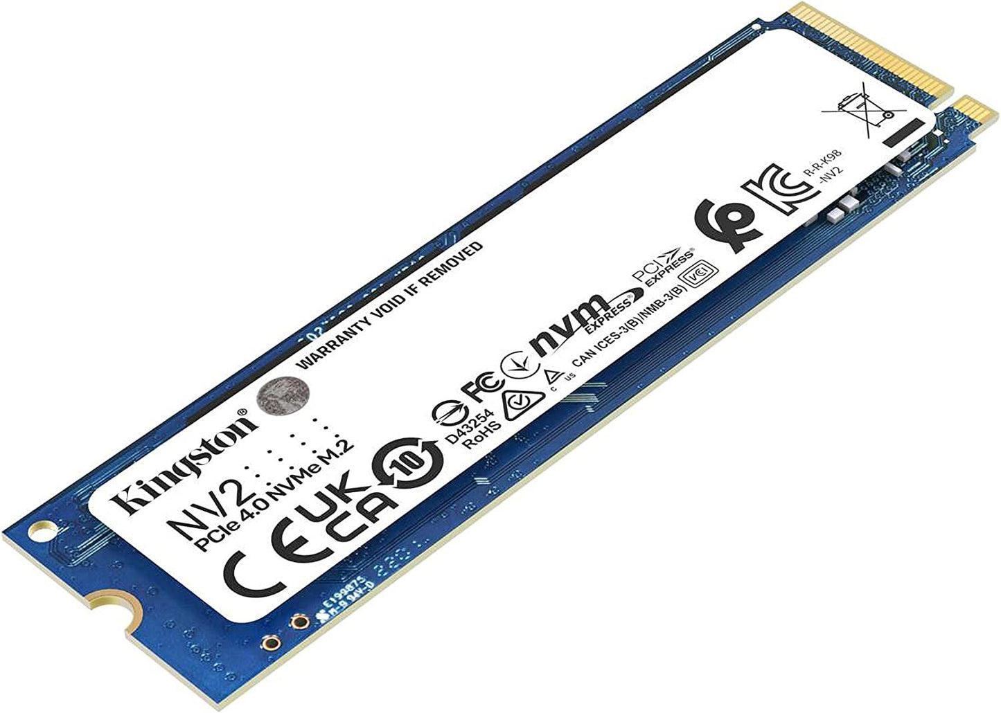 Kingston Technology NV2 M.2 1TB PCI Express 4.0 NVMe Internal Solid State Drive