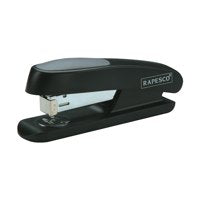 Rapesco Sting Ray Half Strip Stapler 50 Sheets Black - RR7260B3 - NWT FM SOLUTIONS - YOUR CATERING WHOLESALER