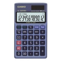 Casio SL-320TER 12 Digit Pocket Calculator With Tax and Currency Function SL-320TER+-WK-UP - NWT FM SOLUTIONS - YOUR CATERING WHOLESALER