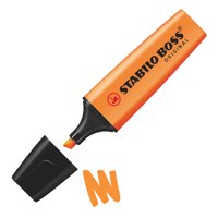 STABILO BOSS ORGINAL Highlighter Chisel Tip 2-5mm Line Orange (Pack 10) - 70/54 - NWT FM SOLUTIONS - YOUR CATERING WHOLESALER