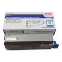 OKI Cyan Toner Cartridge 11.5K pages - 44318607 - NWT FM SOLUTIONS - YOUR CATERING WHOLESALER