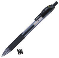 Zebra Sarasa Retractable Gel Rollerball Pen 0.7mm Tip 0.5mm Line Black (Pack 12) - 46810 - NWT FM SOLUTIONS - YOUR CATERING WHOLESALER
