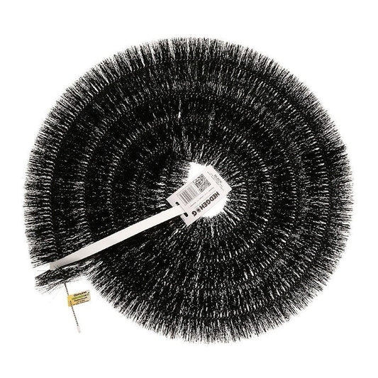 Hedgehog Black Gutter Brush 100mm x 4m - NWT FM SOLUTIONS - YOUR CATERING WHOLESALER