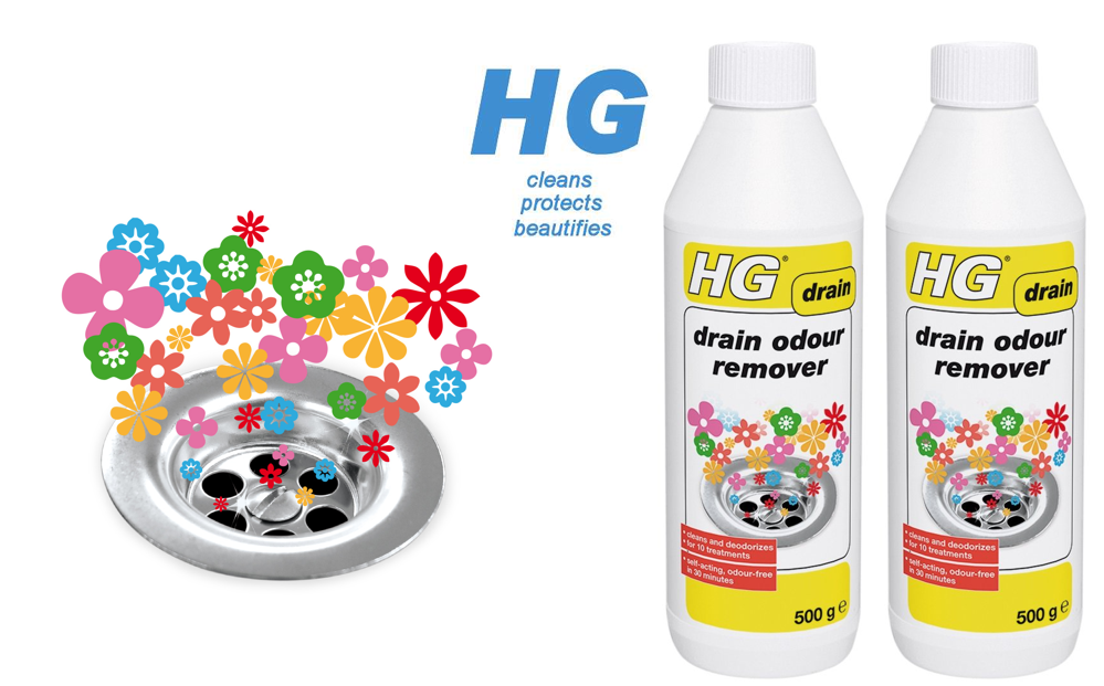 HG Drain Odour Remover 500ml - NWT FM SOLUTIONS - YOUR CATERING WHOLESALER