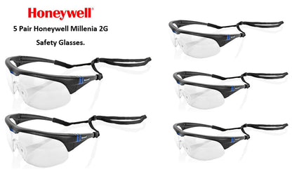 Honeywell Millennia Clear Safety Spectacles