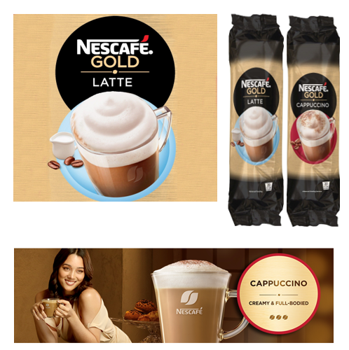 In-Cup Nescafe Cappuccino 25's 73mm Plastic Cups - NWT FM SOLUTIONS - YOUR CATERING WHOLESALER