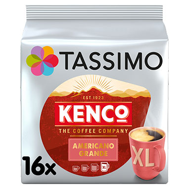 Tassimo Kenco Americano Grande Pods 16's