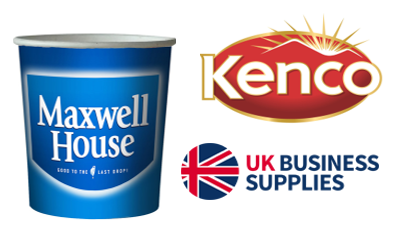 Kenco In-Cup Maxwell House White 25's 76mm Paper Cups