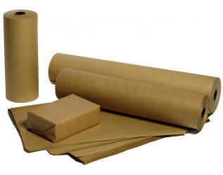Belgravia Kraft Brown Paper Roll 600mm x 200m | Recycled Eco Friendly Packaging