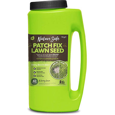 Nature Safe Patch Fix Lawn Seed 1kg - NWT FM SOLUTIONS - YOUR CATERING WHOLESALER