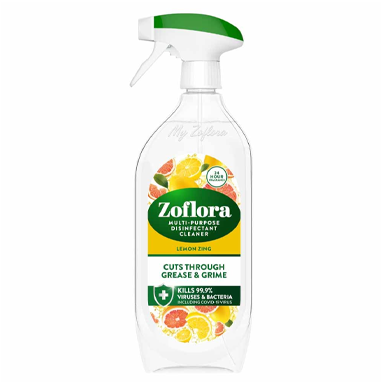 Zoflora Lemon Zing Trigger 800ml