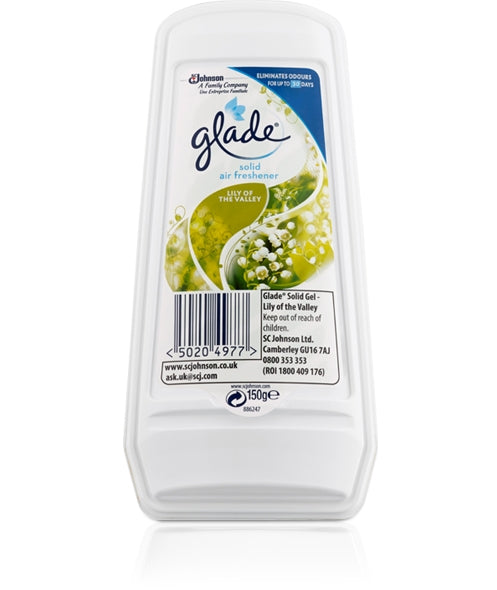 Glade Air Freshener Gel Lily Of The Valley 150g - NWT FM SOLUTIONS - YOUR CATERING WHOLESALER