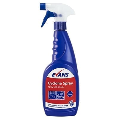 Evans Vanodine Cyclone Highly Perfumed Thickened Bleach Spray 750ml