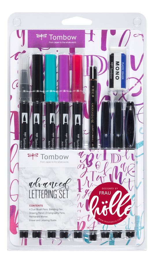Tombow Advanced Hand Lettering Set - LS-ADV - NWT FM SOLUTIONS - YOUR CATERING WHOLESALER
