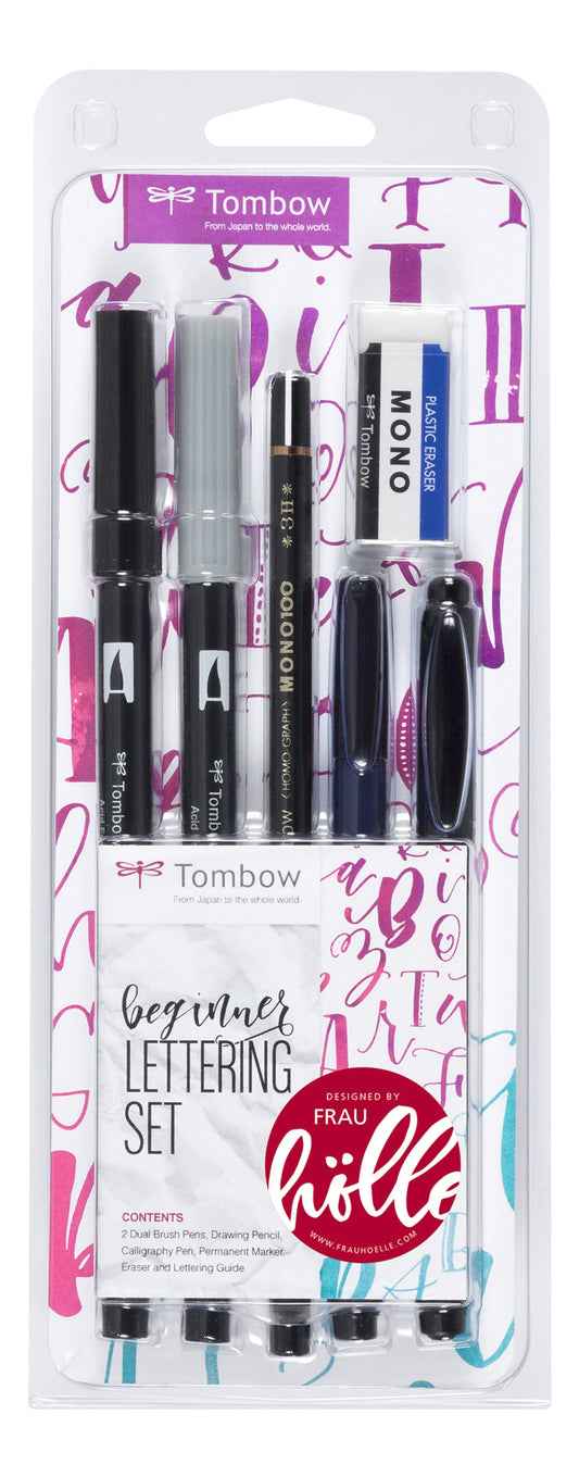Tombow Beginners Hand Lettering Set - LS-BEG - NWT FM SOLUTIONS - YOUR CATERING WHOLESALER