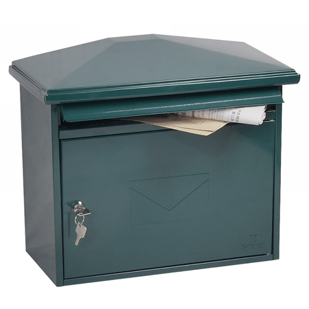Phoenix Libro Front Loading Green Mail Box (MB0115KG) - NWT FM SOLUTIONS - YOUR CATERING WHOLESALER