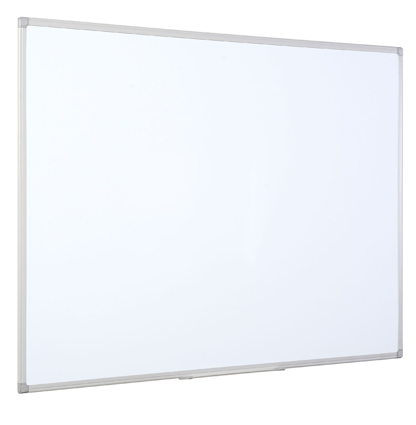 Bi-Office Maya Non Magnetic Melamine Whiteboard Grey Plastic Frame 600x900mm - MB0712186