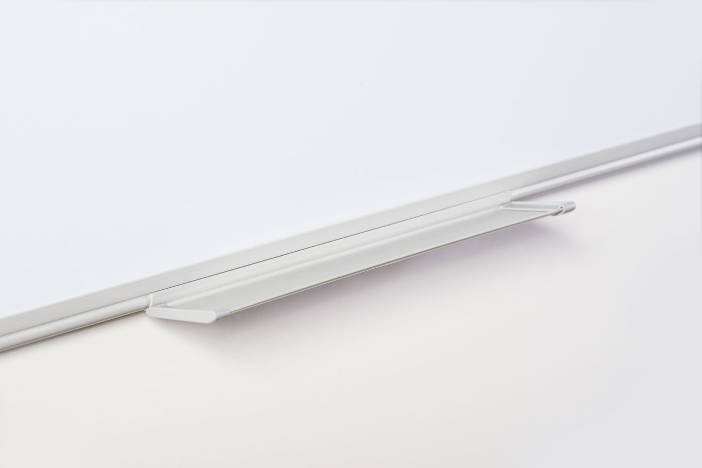 Bi-Office Maya Non Magnetic Melamine Whiteboard Grey Plastic Frame 1200x1800mm - MB8512186
