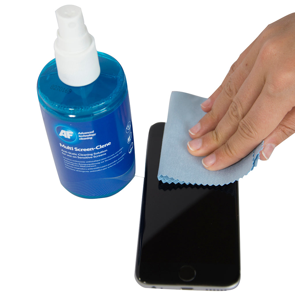 AF Screen-Clene Spray with Cloth 200ml MCA 200MIF