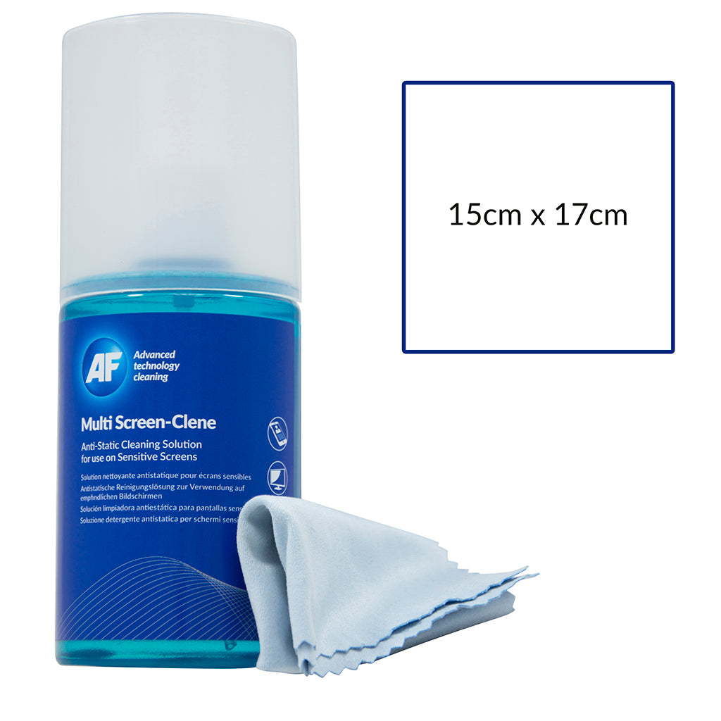 AF Screen-Clene Spray with Cloth 200ml MCA 200MIF