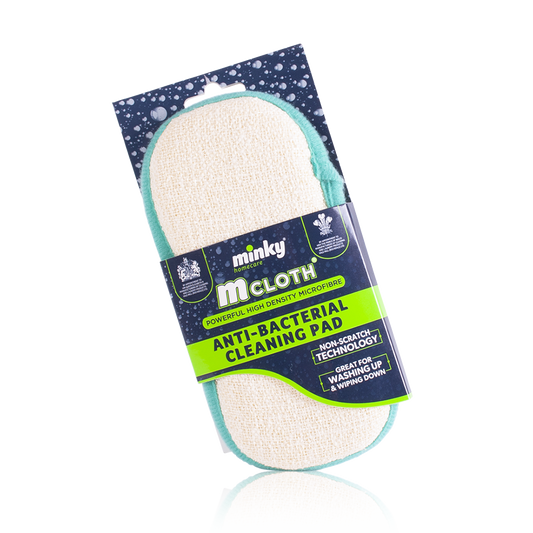 Minky Mcloth Anti-Bacterial Cleaning Pad - NWT FM SOLUTIONS - YOUR CATERING WHOLESALER