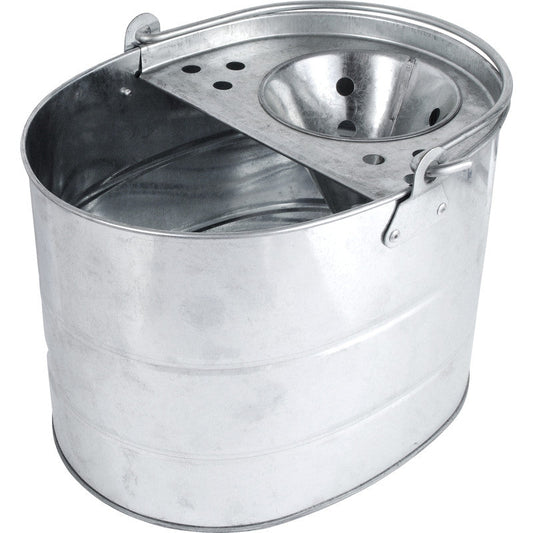 Fixtures Galvanised Stainless Steel Mop Bucket - NWT FM SOLUTIONS - YOUR CATERING WHOLESALER