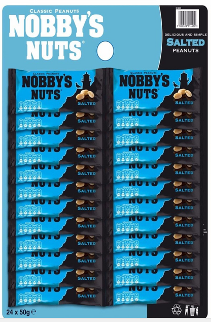 Nobby's Nuts Salted 24x50g