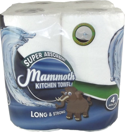 Mammoth Kitchen Paper Towel 4 Pack