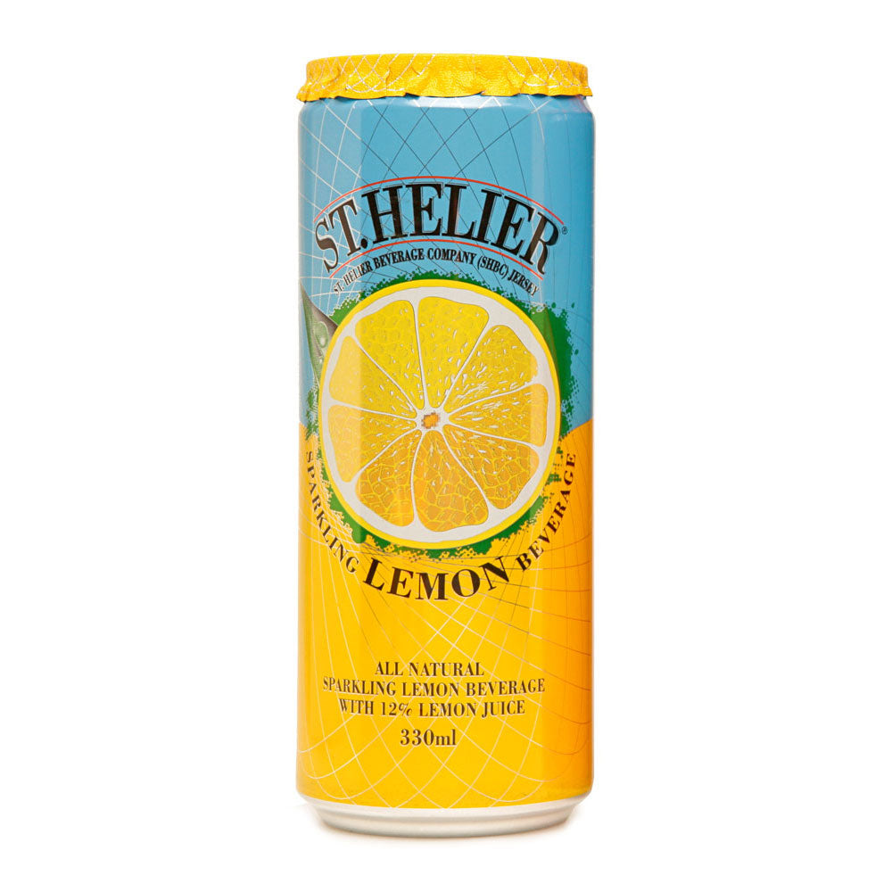 St. Helier Sparkling Lemon Cans 24x330ml - NWT FM SOLUTIONS - YOUR CATERING WHOLESALER