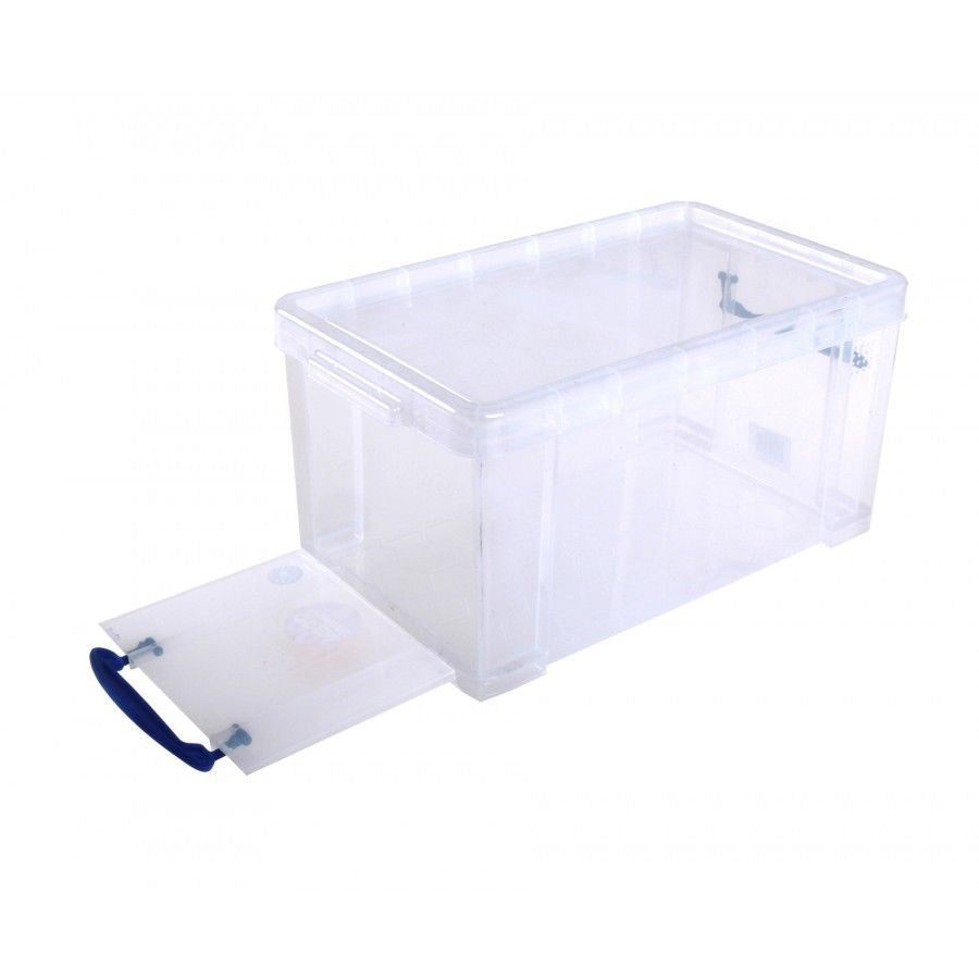 Really Useful Clear Plastic Storage Box 8 Litre - NWT FM SOLUTIONS - YOUR CATERING WHOLESALER