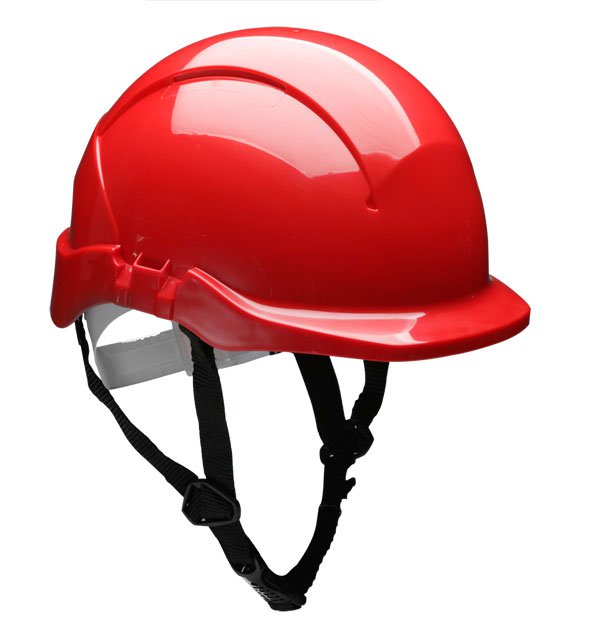 Centurion Concept Linesman Red Unvented Helmet - NWT FM SOLUTIONS - YOUR CATERING WHOLESALER