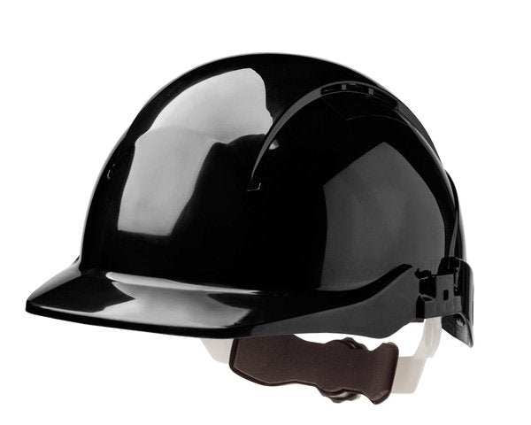 Centurion Concept Core Reduced Peak Black Safety Helmet - NWT FM SOLUTIONS - YOUR CATERING WHOLESALER