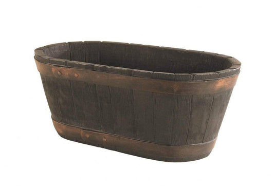Oakwood Effect 60cm Trough {GN647} - NWT FM SOLUTIONS - YOUR CATERING WHOLESALER
