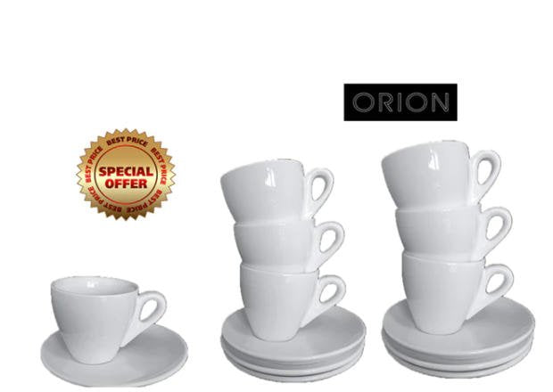 Orion White Tea/Coffee Cup 160ml - NWT FM SOLUTIONS - YOUR CATERING WHOLESALER