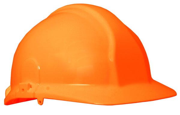 CenturionÃƒ€šÃ‚ Orange Full Peak Helmet - NWT FM SOLUTIONS - YOUR CATERING WHOLESALER