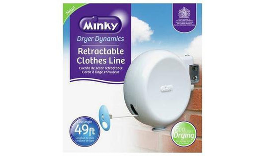 Minky Retractable Washing Line 15m - NWT FM SOLUTIONS - YOUR CATERING WHOLESALER
