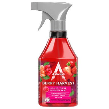 Astonish Berry Harvest Disinfectant 550ml - NWT FM SOLUTIONS - YOUR CATERING WHOLESALER