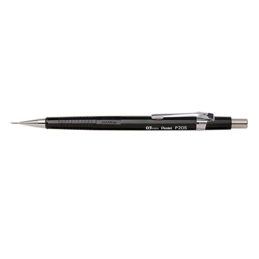 Pentel P205 Mechanical Pencil HB 0.5mm Lead Black Barrel (Pack 12) - NWT FM SOLUTIONS - YOUR CATERING WHOLESALER