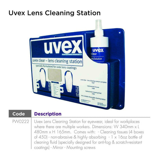 Uvex Complete Cleaning Station - NWT FM SOLUTIONS - YOUR CATERING WHOLESALER