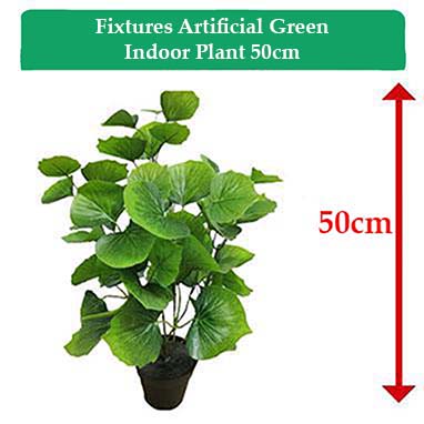 Fixtures Artificial Green Indoor Plant 50cm - NWT FM SOLUTIONS - YOUR CATERING WHOLESALER