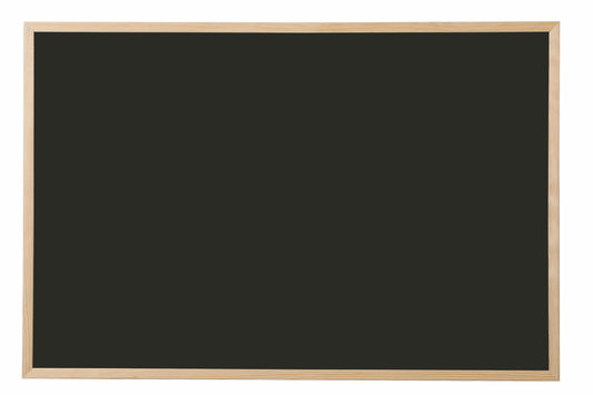 Bi-Office Chalkboard Black Pine Frame 900x600mm - PM0701010 - NWT FM SOLUTIONS - YOUR CATERING WHOLESALER