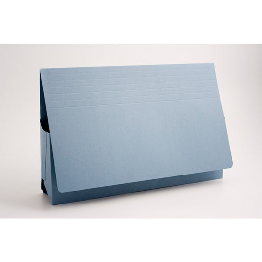 Guildhall Probate Wallet Manilla Foolscap 315gsm Blue (Pack 25) - PRW2-BLUZ - NWT FM SOLUTIONS - YOUR CATERING WHOLESALER