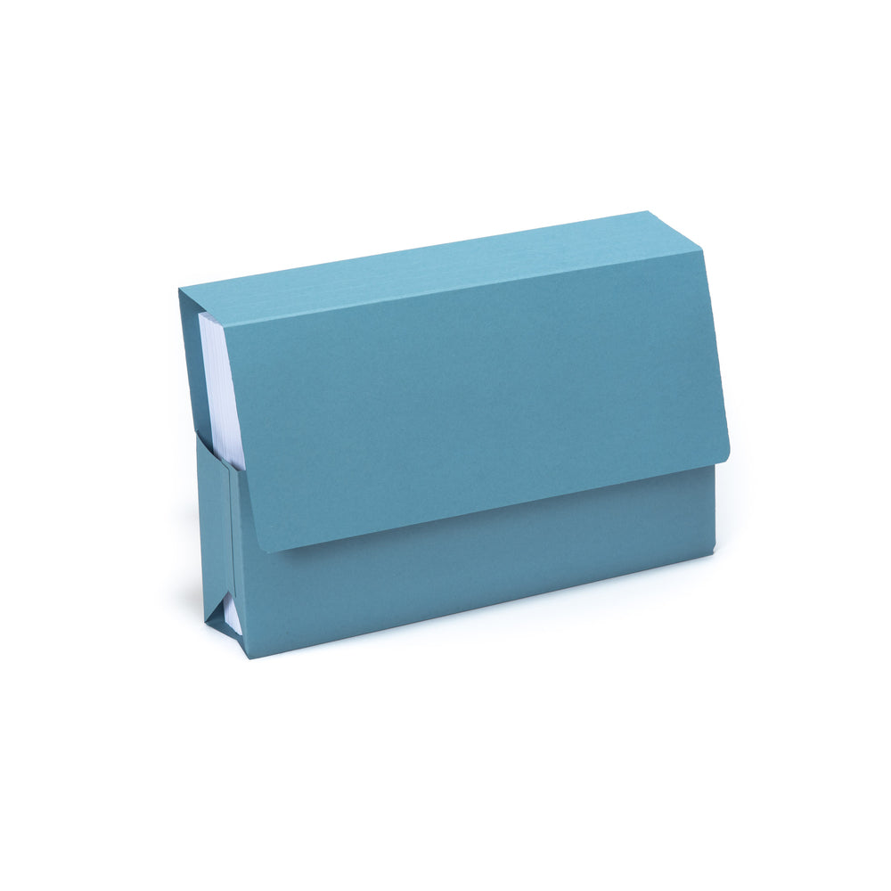 Guildhall Probate Wallet Manilla Foolscap 315gsm Blue (Pack 25) - PRW2-BLUZ