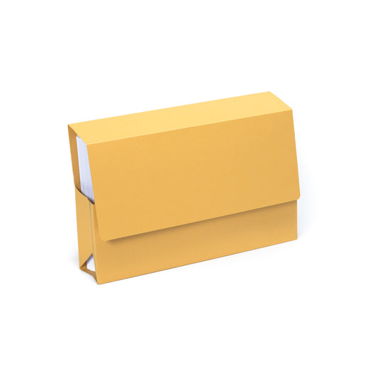 Guildhall Probate Wallet Manilla Foolscap 315gsm Yellow (Pack 25) - PRW2-YLWZ - NWT FM SOLUTIONS - YOUR CATERING WHOLESALER